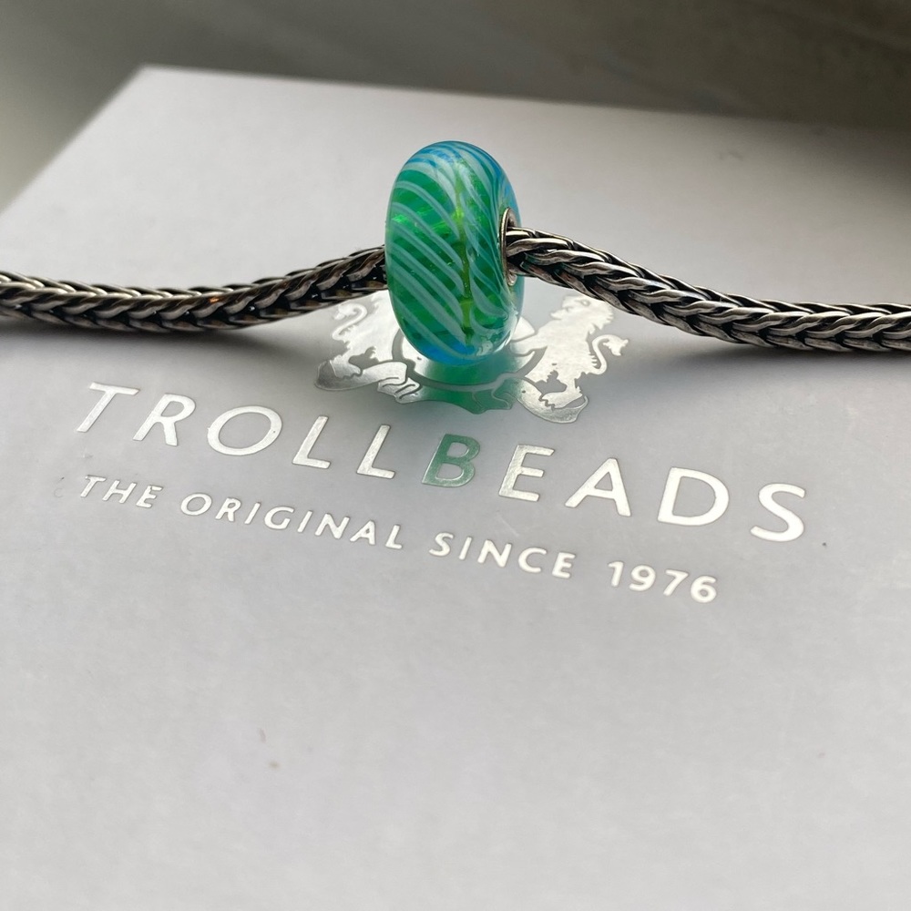 Turquoise Feather Trollbead